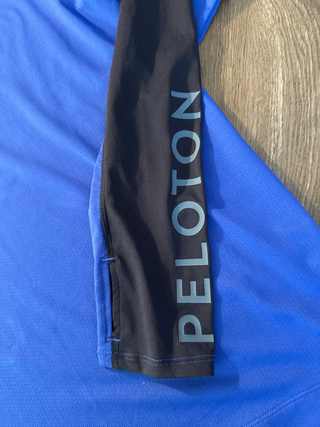 Peloton x Rhone 1/4 Zip Pullover Shirt - Blue - Size S - photo 2