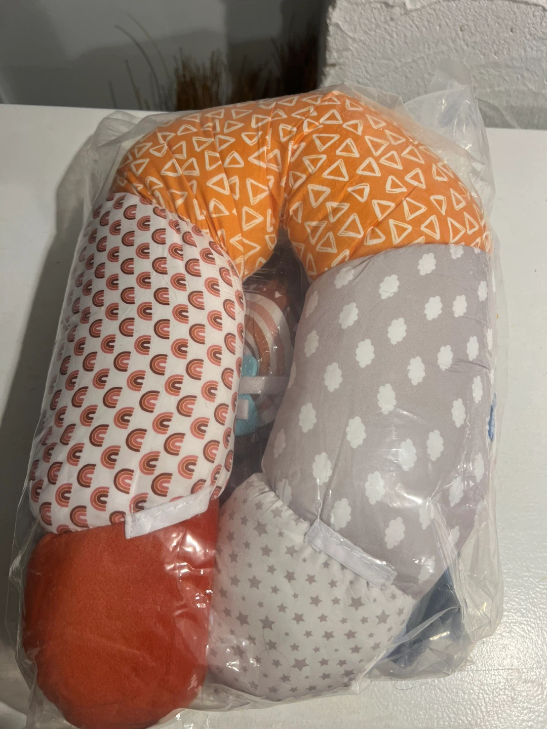 MIIMER 2-in-1 Baby Tummy Time & Sitting Support Pillow