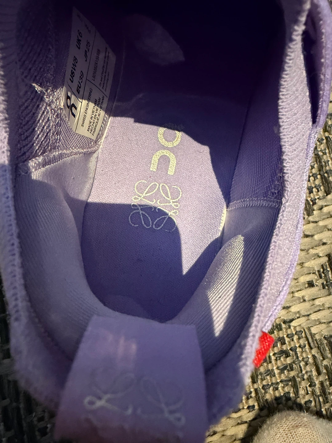 On Cloud 5 / Loewe Lavender Running Shoes - photo 4