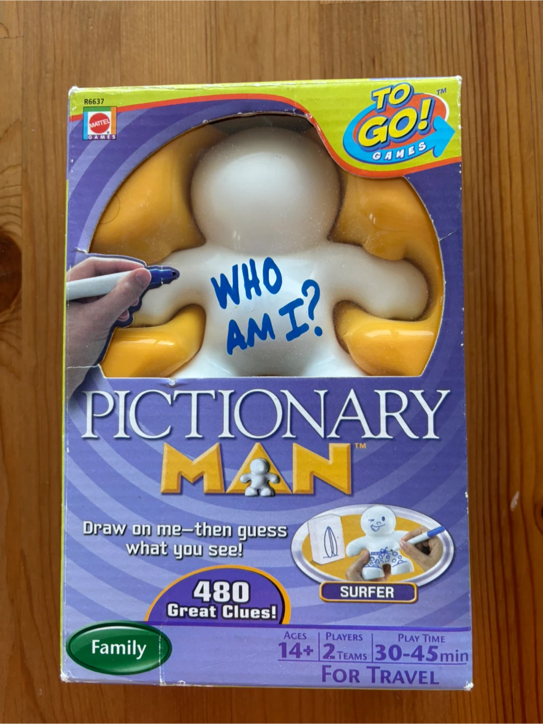 Pictionary Man To Go! Games