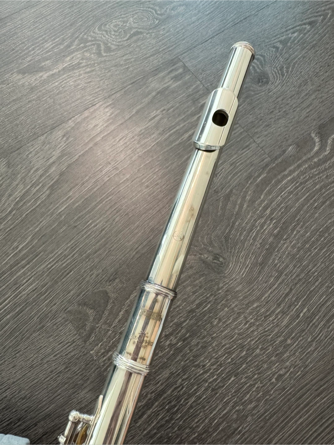 Yamaha YFL-221 Silver-Plated Flute with Case - photo 2