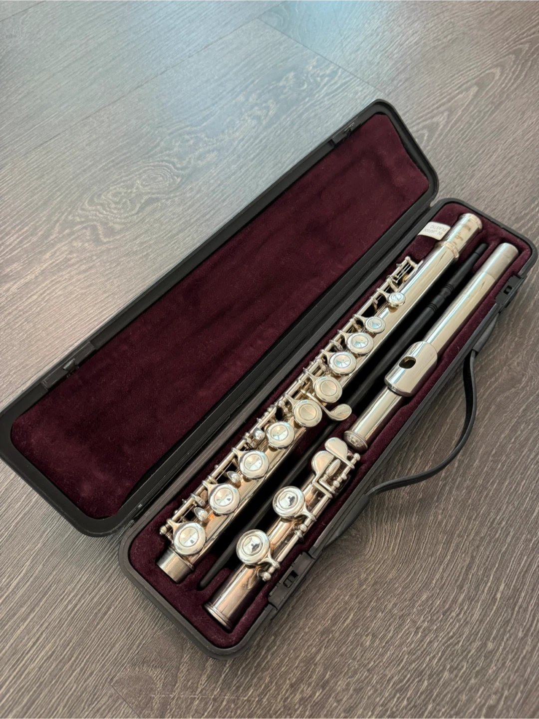 Yamaha YFL-221 Silver-Plated Flute with Case