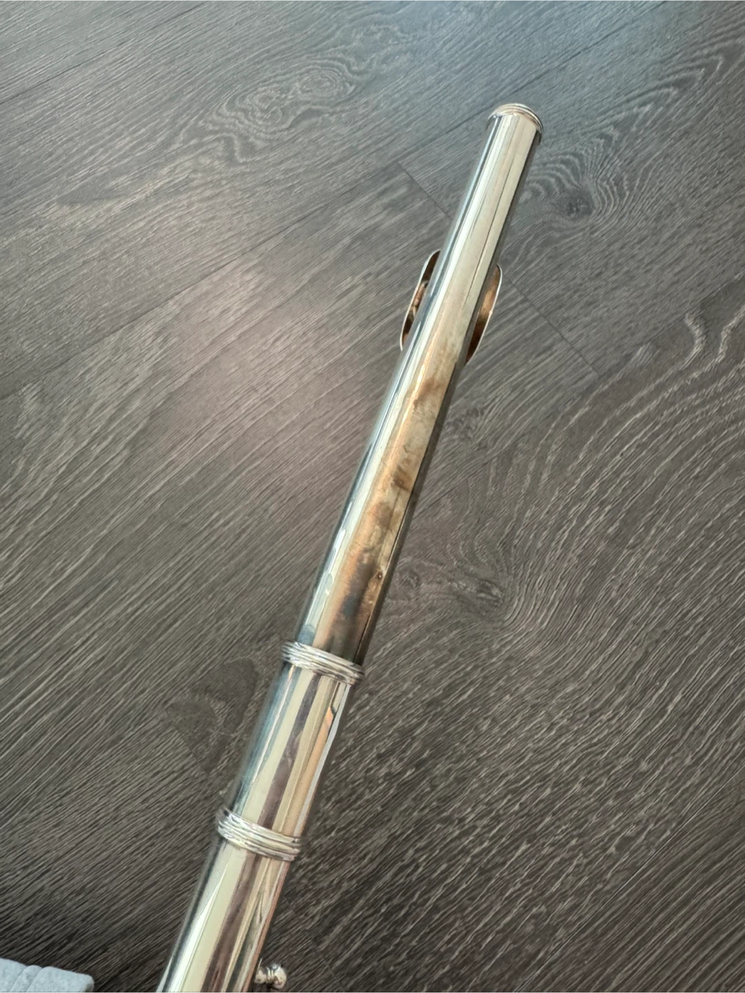 Yamaha YFL-221 Silver-Plated Flute with Case - photo 3