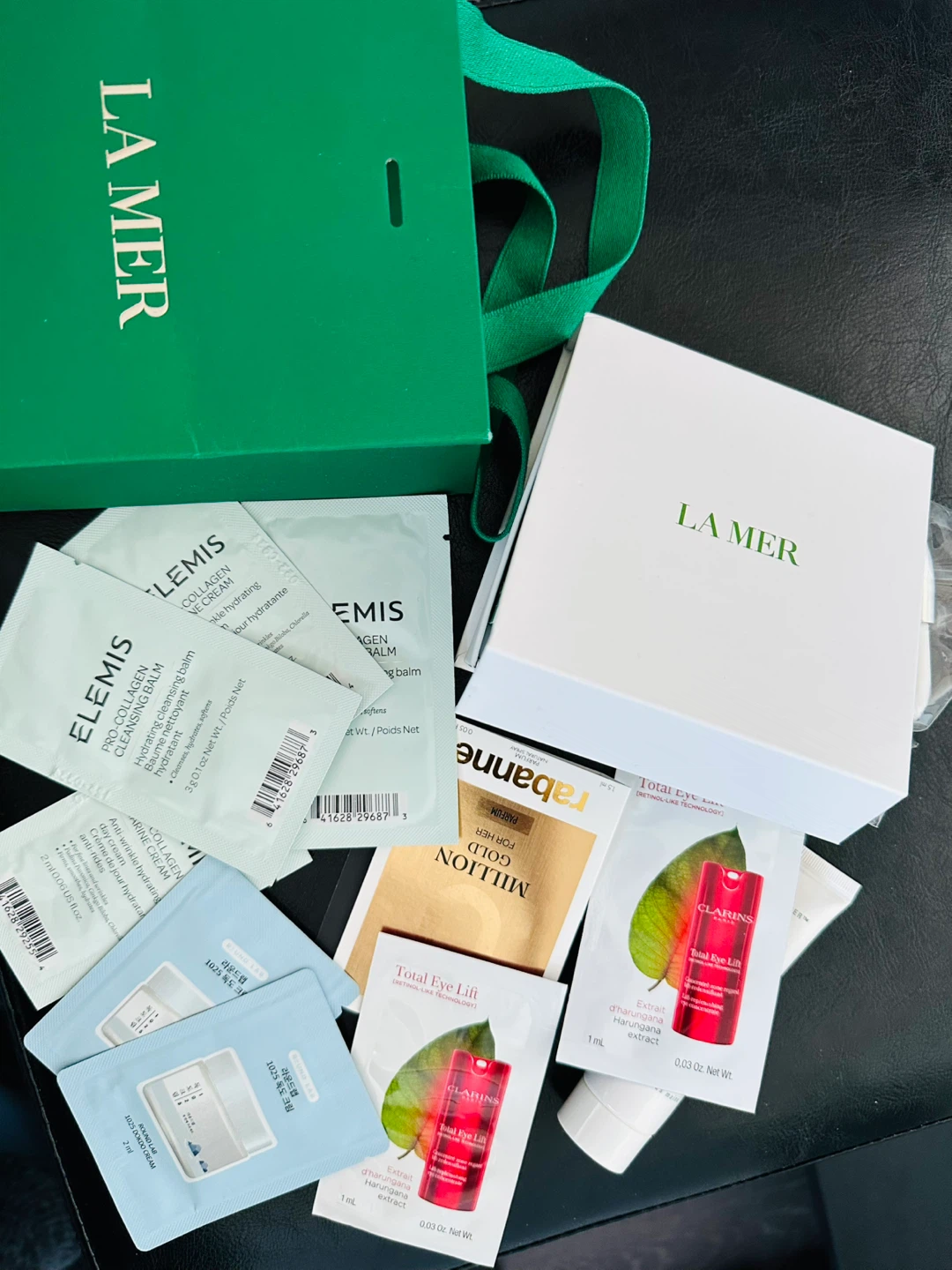 La Mer serum and accesories with Samples $20 - photo 4