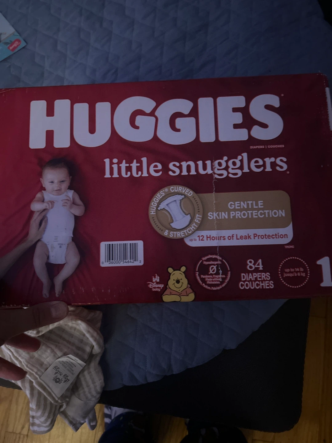 Huggies Little Snugglers Diapers Size 1 - 84 Count