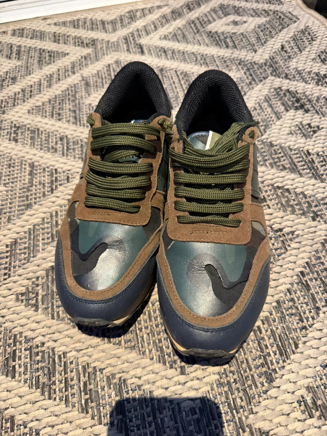 Valentino Garavani Camouflage Sneakers- size 38