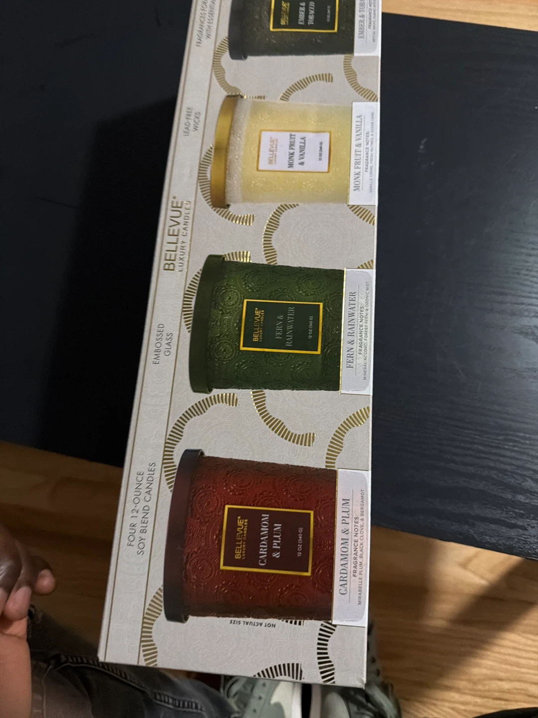 BELLEVUE Luxury Candles - Set of 4 - 12 oz each - photo 2