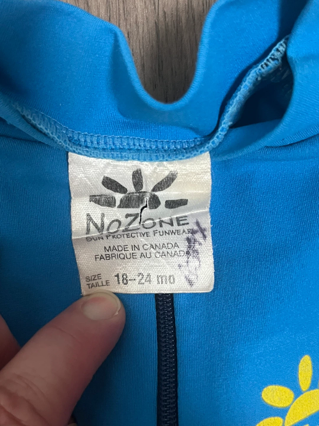 NoZone Sun Protective Swimsuit 18-24 months - photo 2