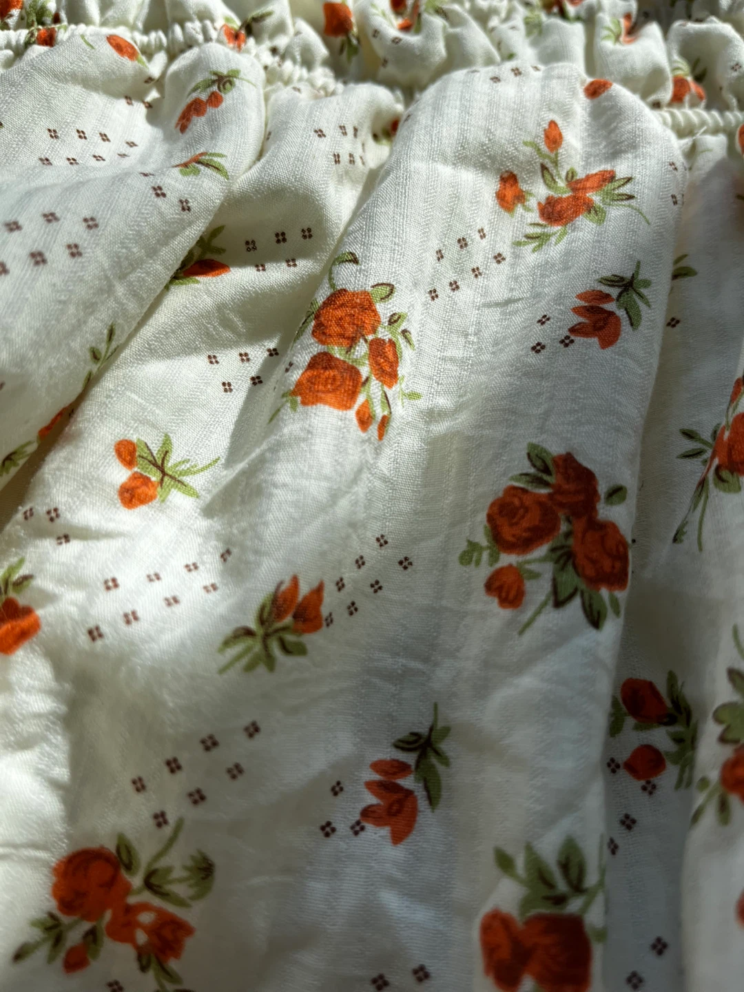 PAPERMOON Floral Puff Sleeve Dress Size S - photo 4