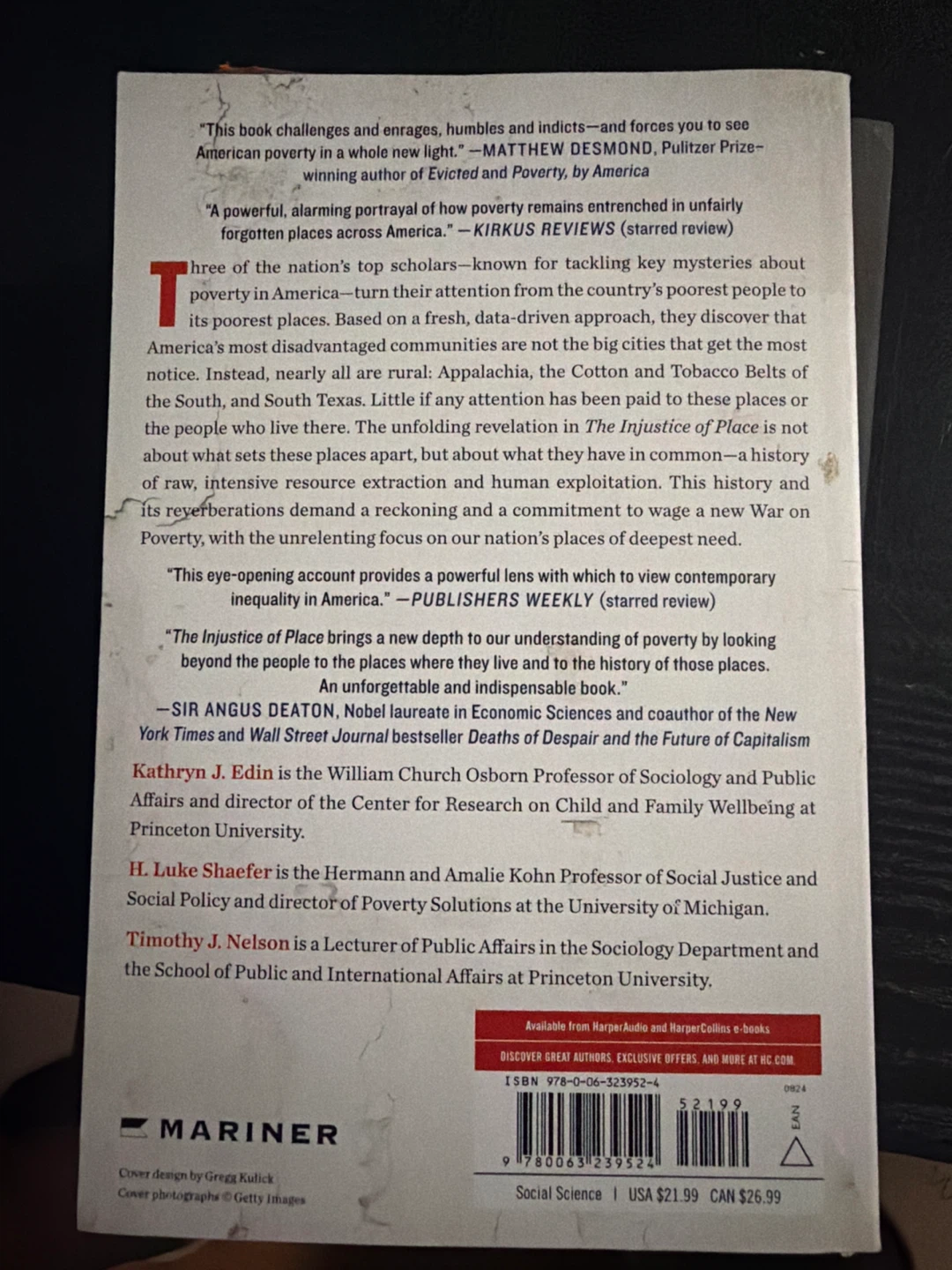 The Injustice of Place: Uncovering the Legacy of Poverty in . - photo 2