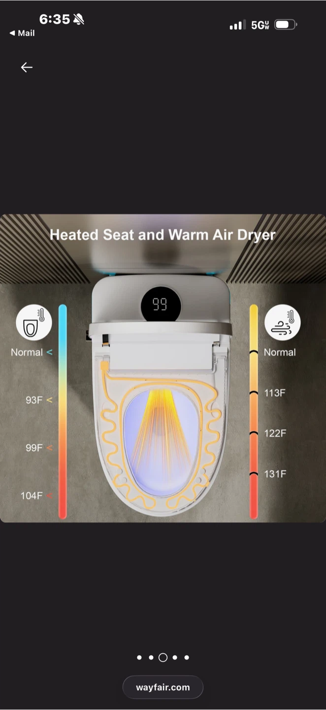 Smart Bidet Toilet Seat - photo 5