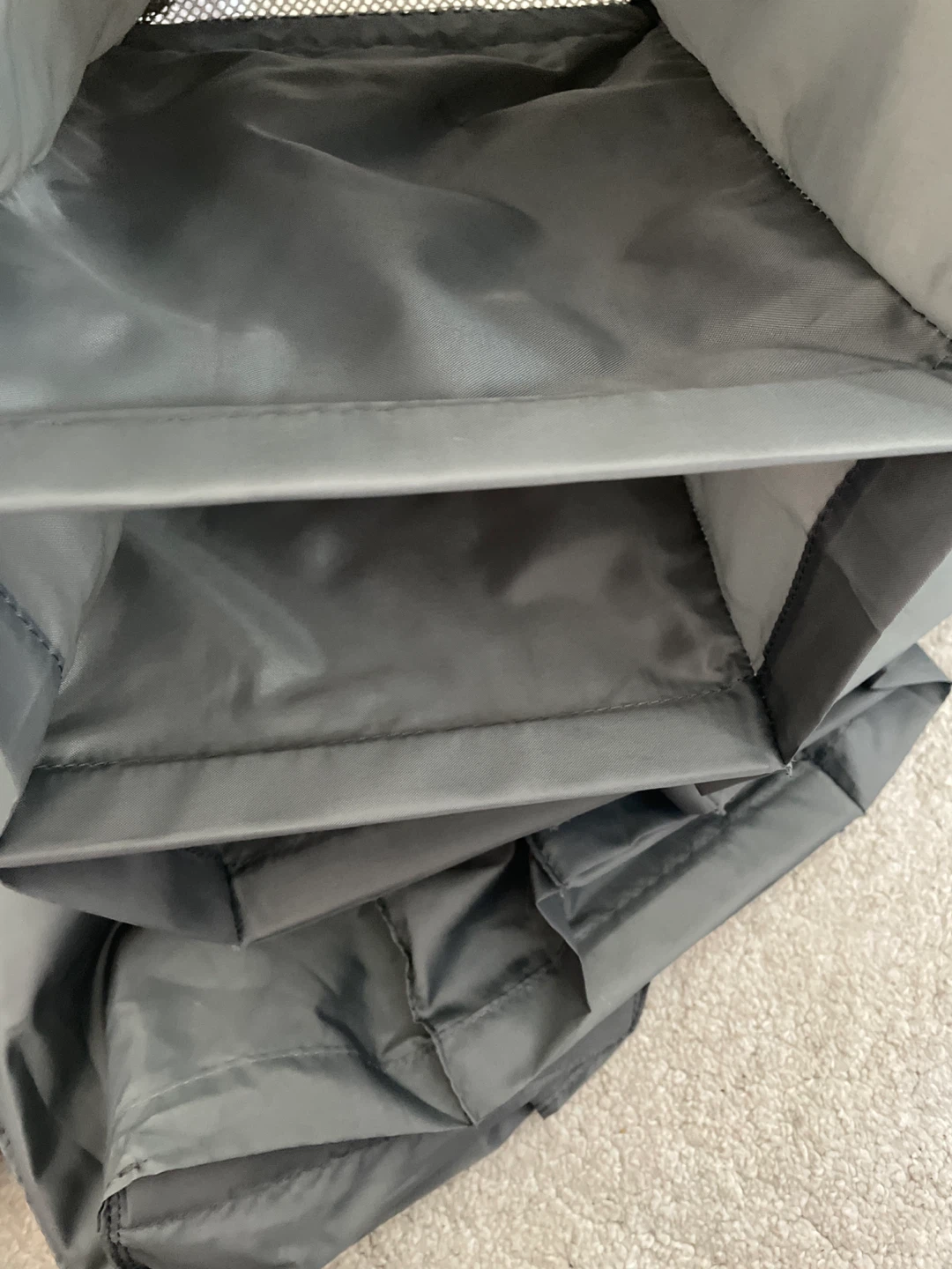 2 Black IKEA SKUBB Organizers with 6 compartments, Dark Gray - photo 5