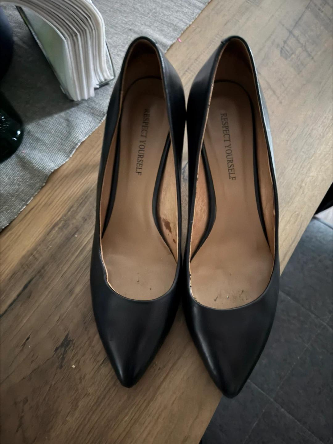 Well worn heels