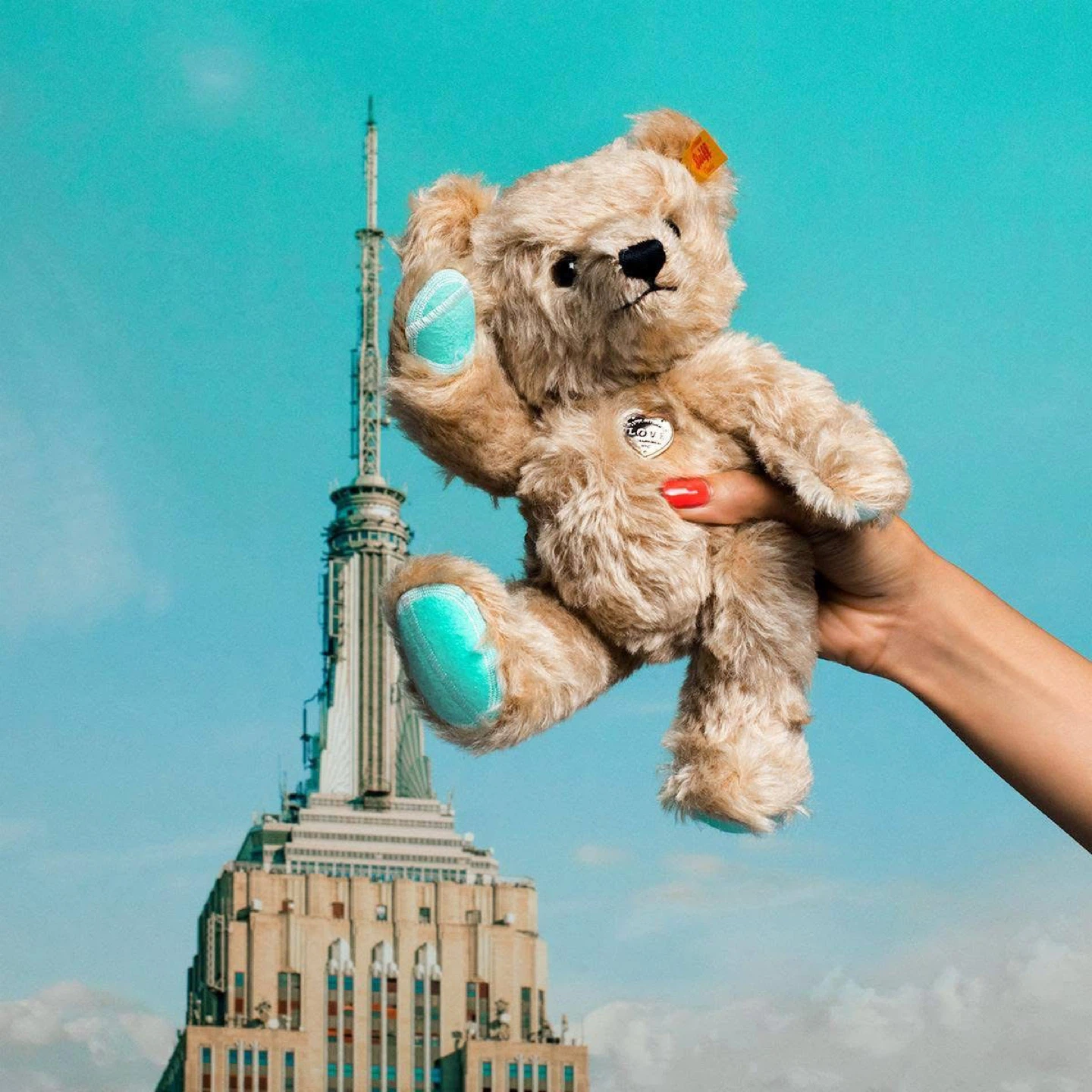 Tiffany X Steiff Teddy Bear