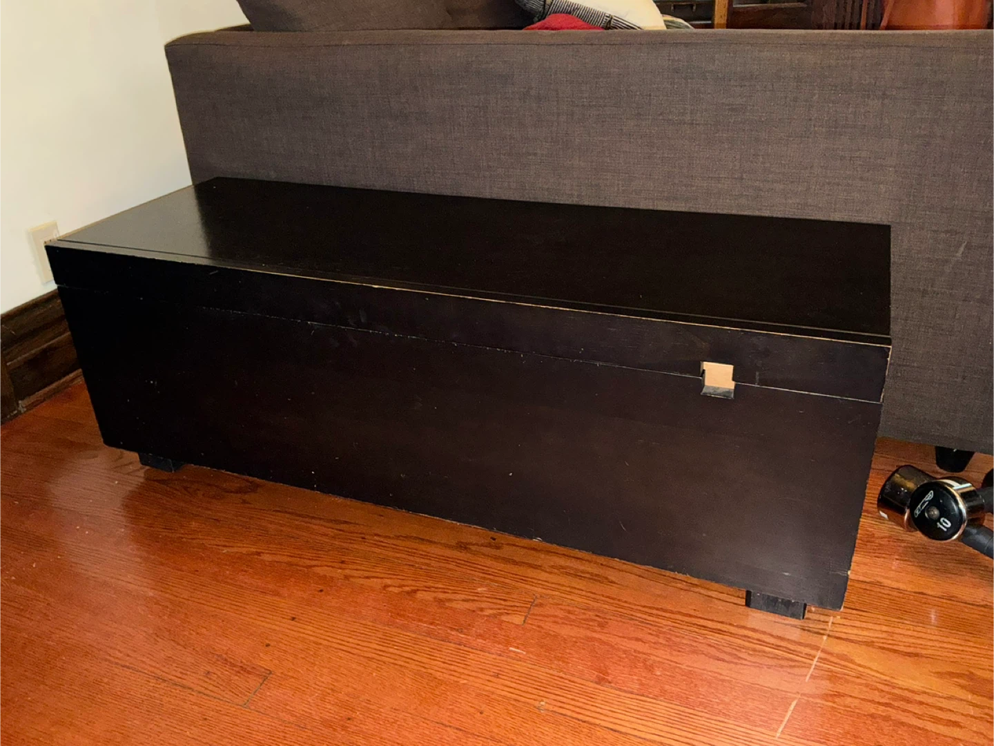 Black Storage Chest Trunk