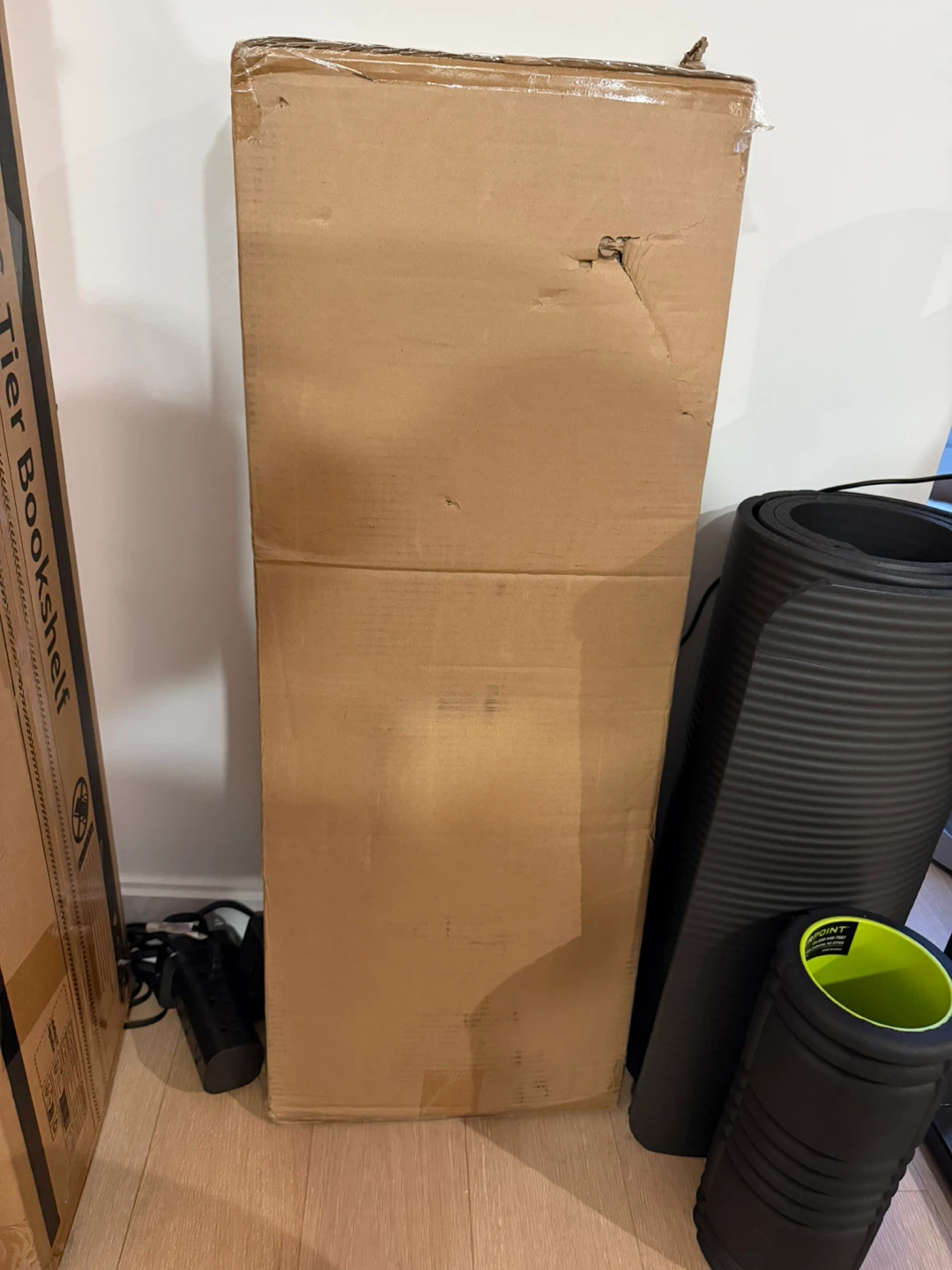 BRAND NEW: Rolling Clothes Rack with 2 Shelves - photo 3