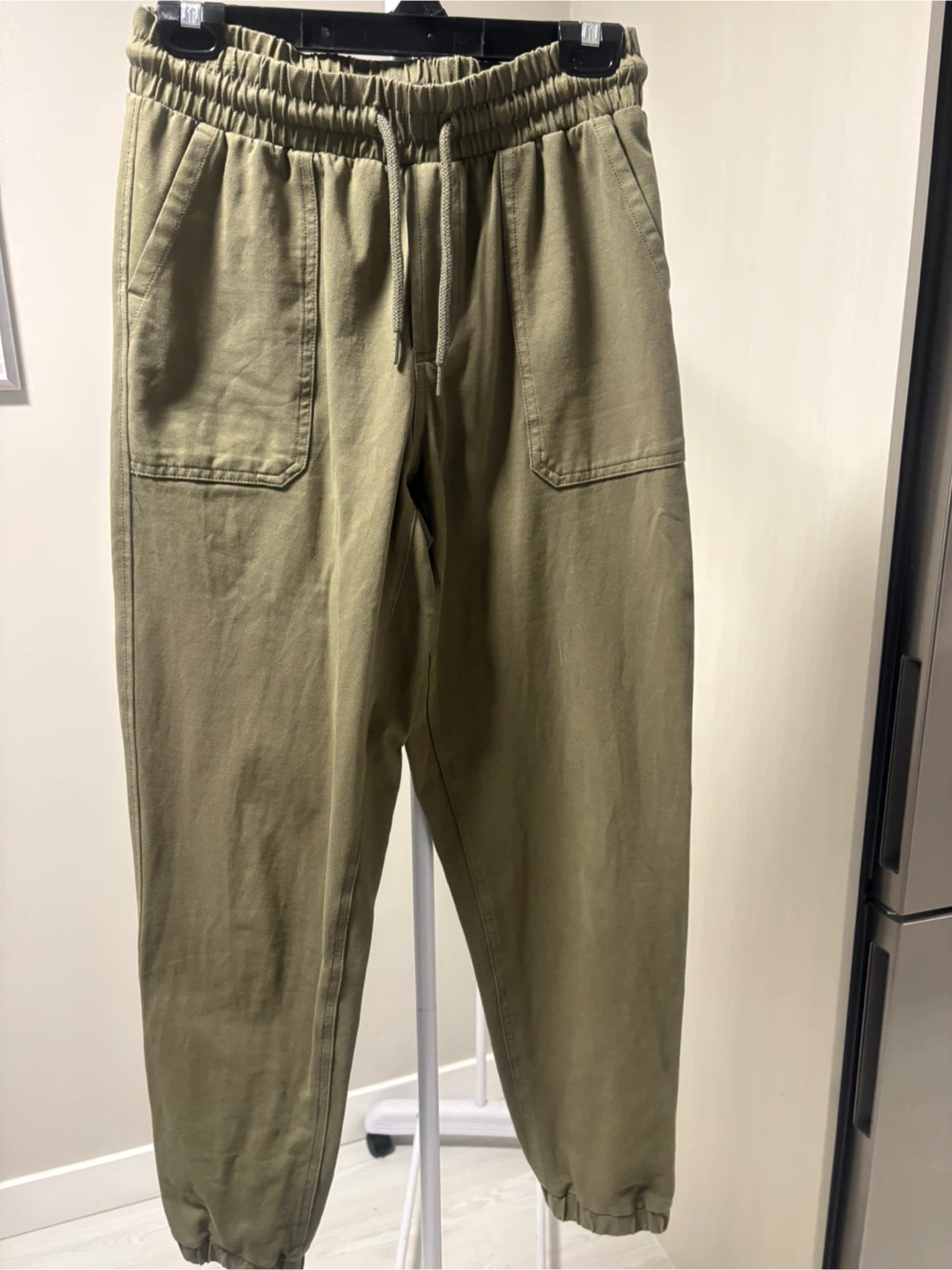 Reitmans Pantalon vert kaki, grandeur P Tall Long