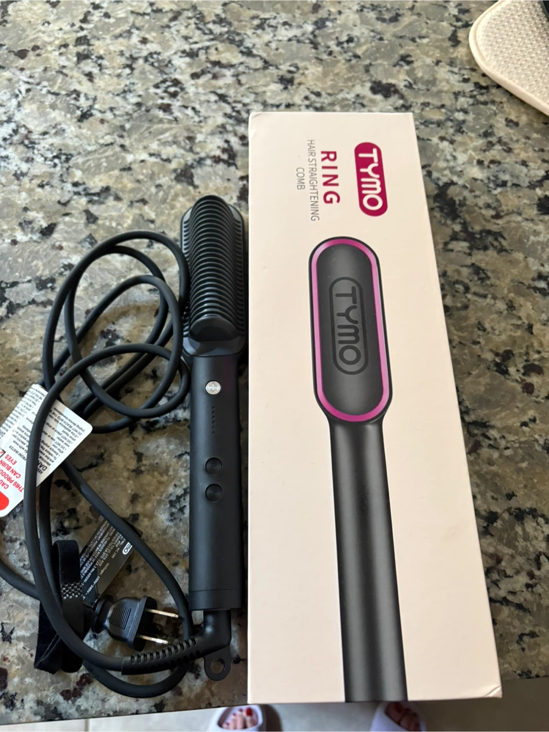 TYMO RING Hair Straightening Comb