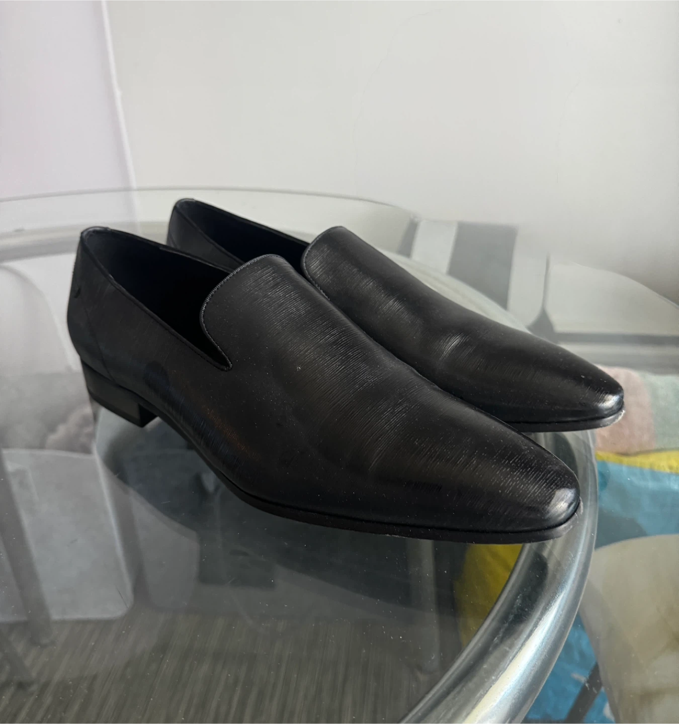 Aldo Black Dress Loafers, Size 13 - photo 2