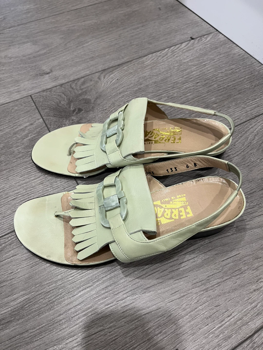 Salvatore Ferragamo Leather Sandals - photo 2