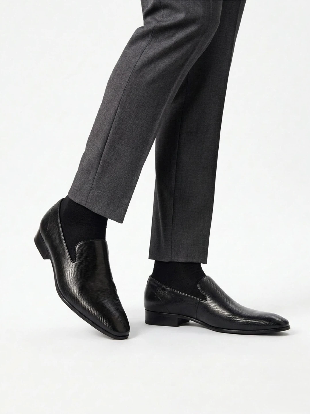 Aldo Black Dress Loafers, Size 13