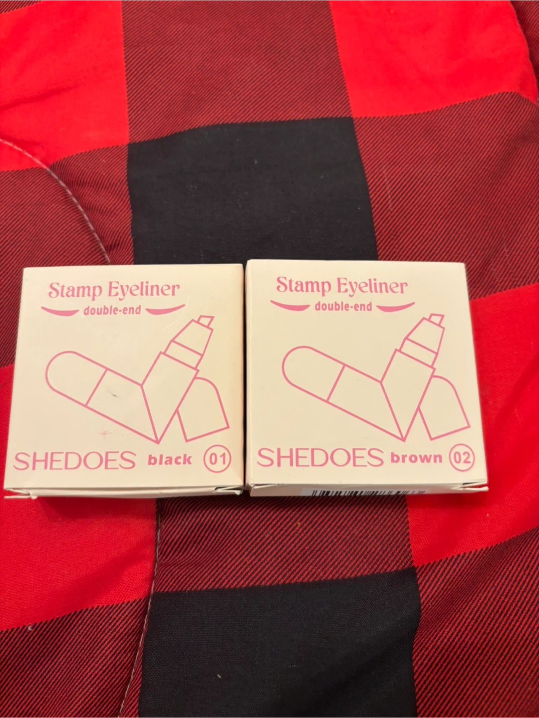 SHEDOES Stamp Eyeliner - Black and Brown