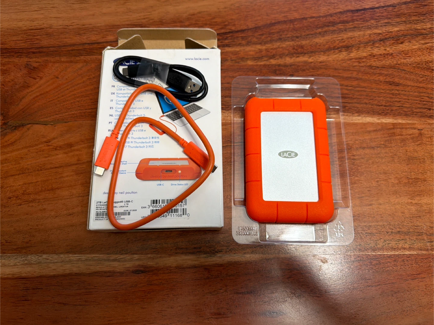 LaCie Rugged USB-C 2TB External Hard Drive - photo 3