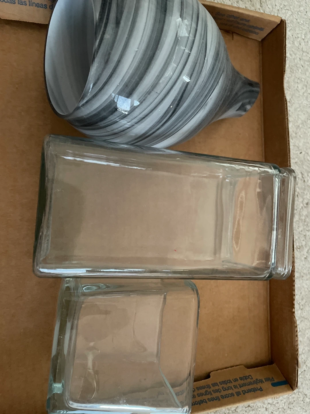 Glass Vases Set