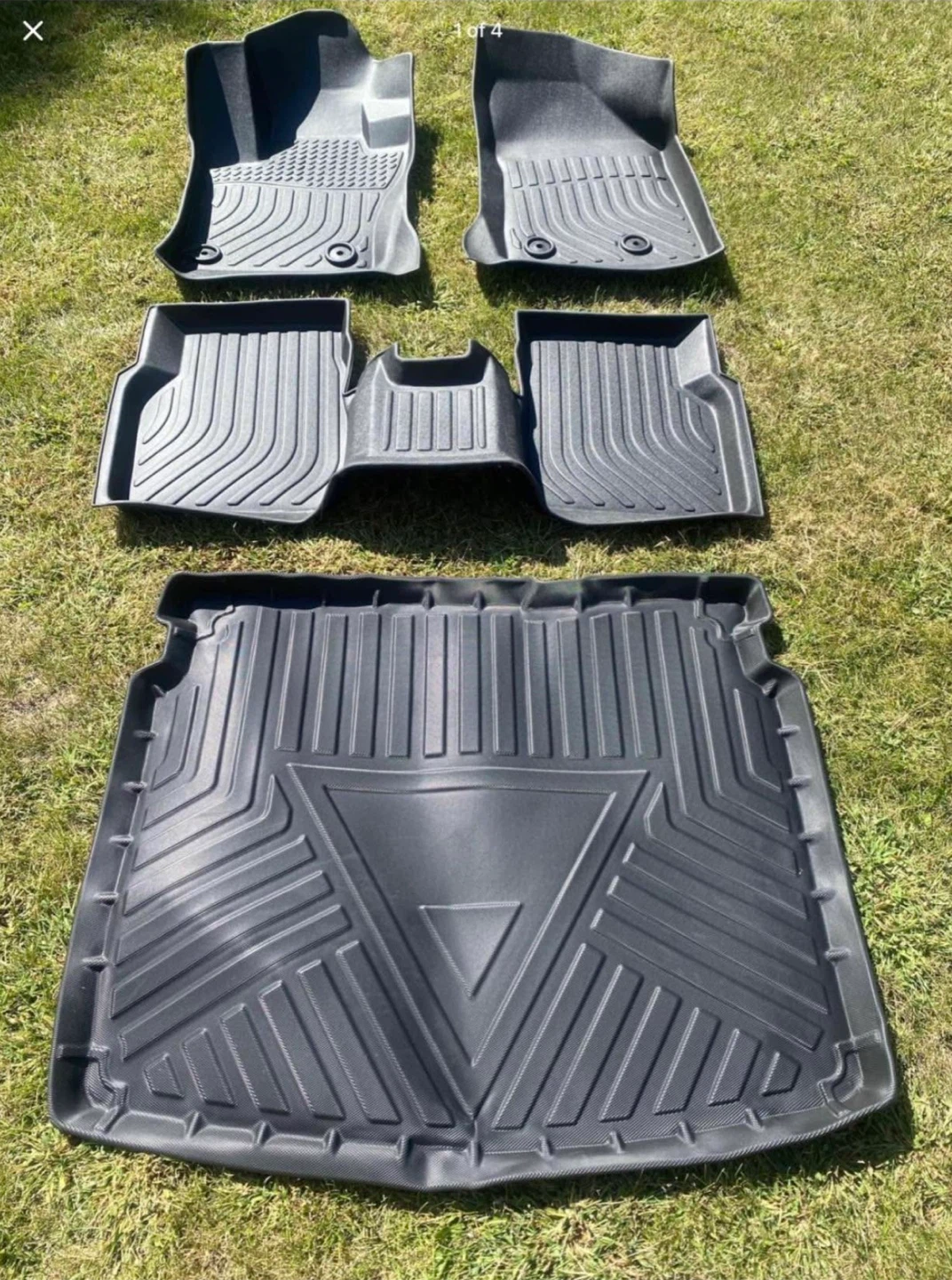 Jeep Compass 2017-25 All Weather Floor Liners
