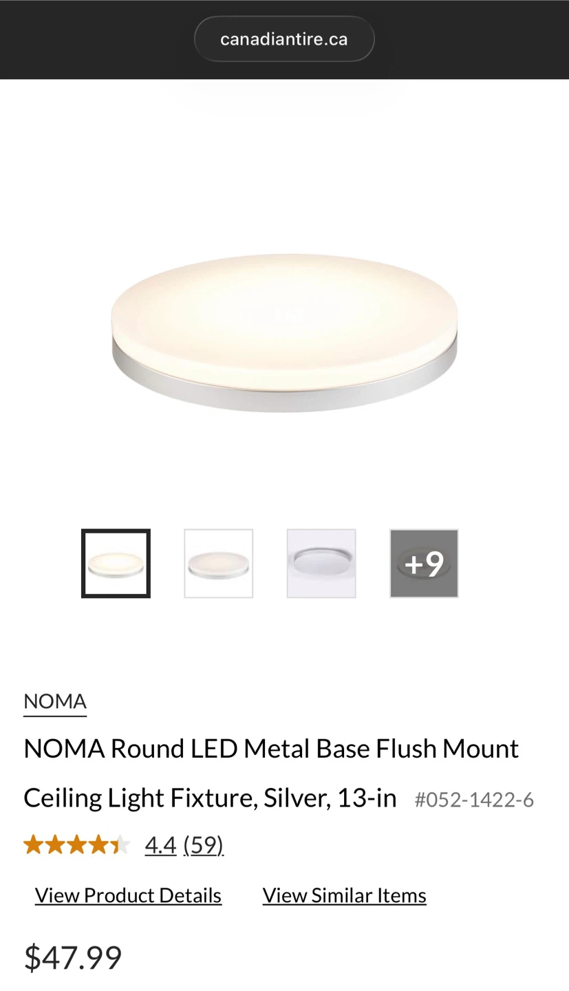 NOMA Ceiling Light Fixture - photo 2