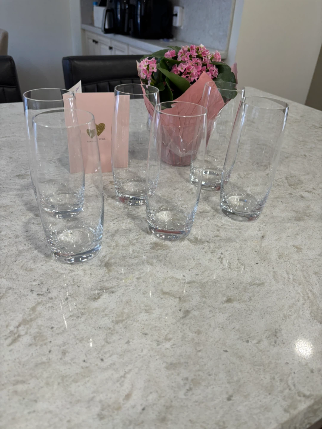 Set of 8 Elegant Glasses