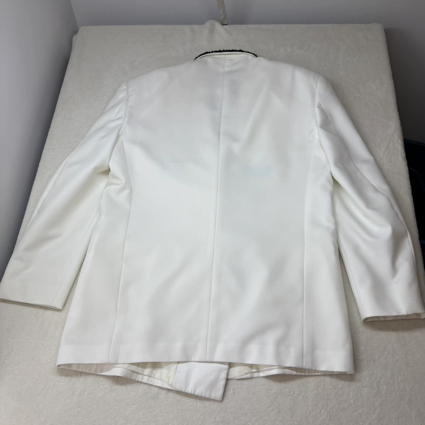 Henry Grethel Modified Sequin Tuxedo Jacket 46L Short Sleeve - photo 3
