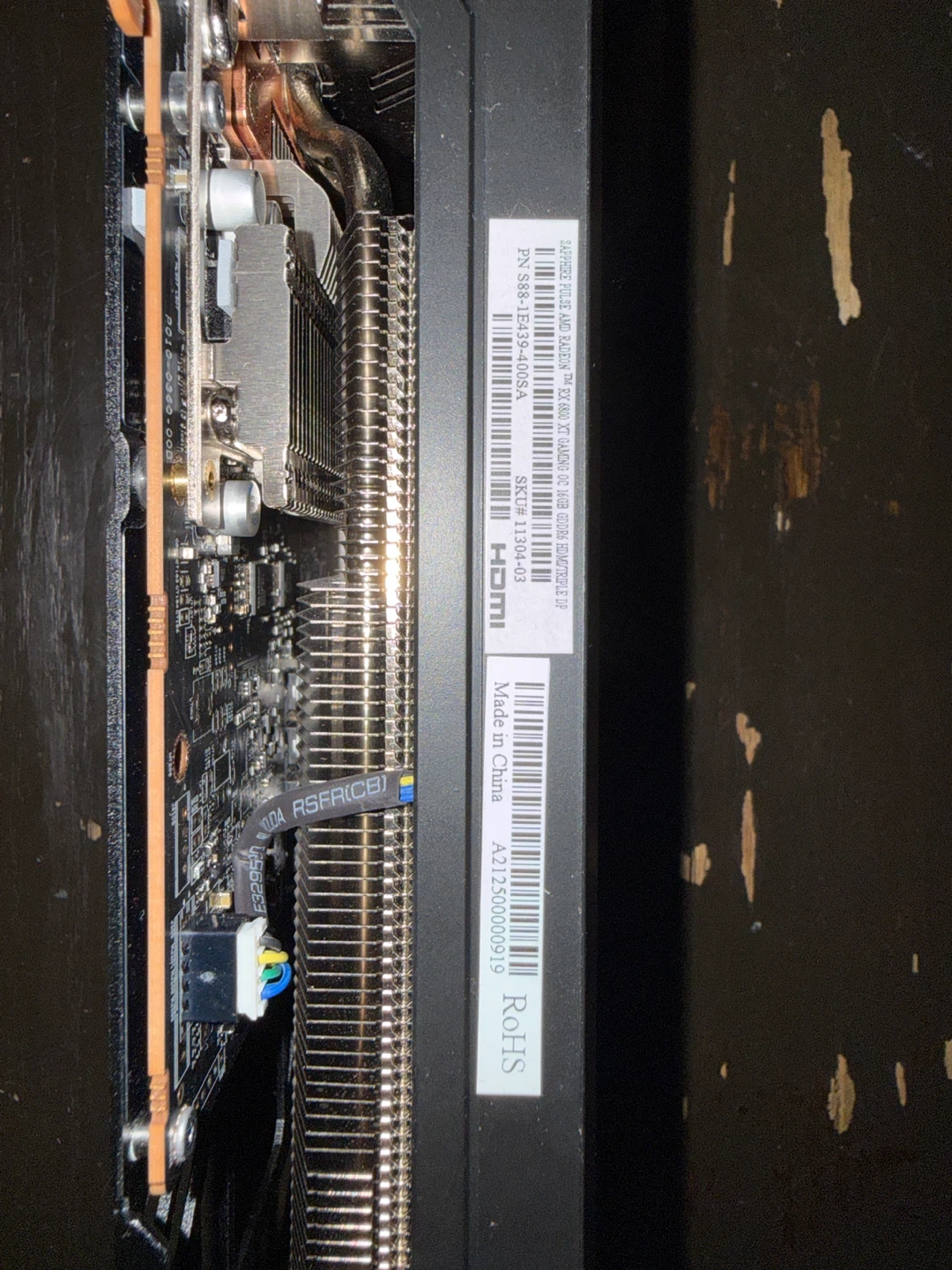 Sapphire Pulse Radeon RX 6800 XT Graphics Card - photo 3