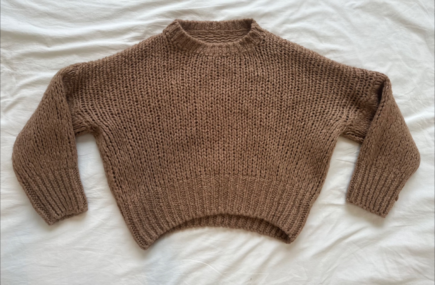 Brown Knit Sweater