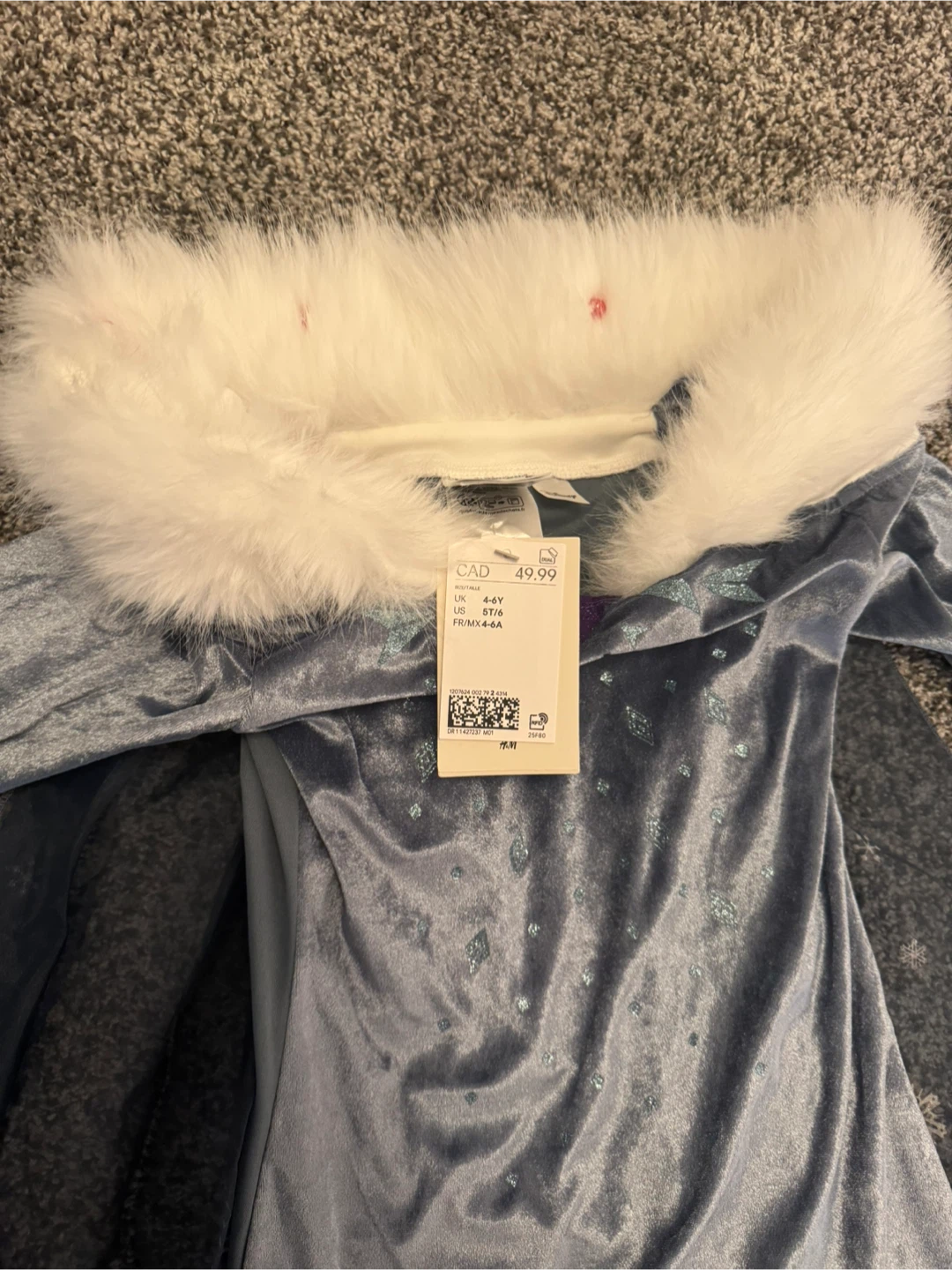 Girls Elsa Dress 4-6 Years - photo 2