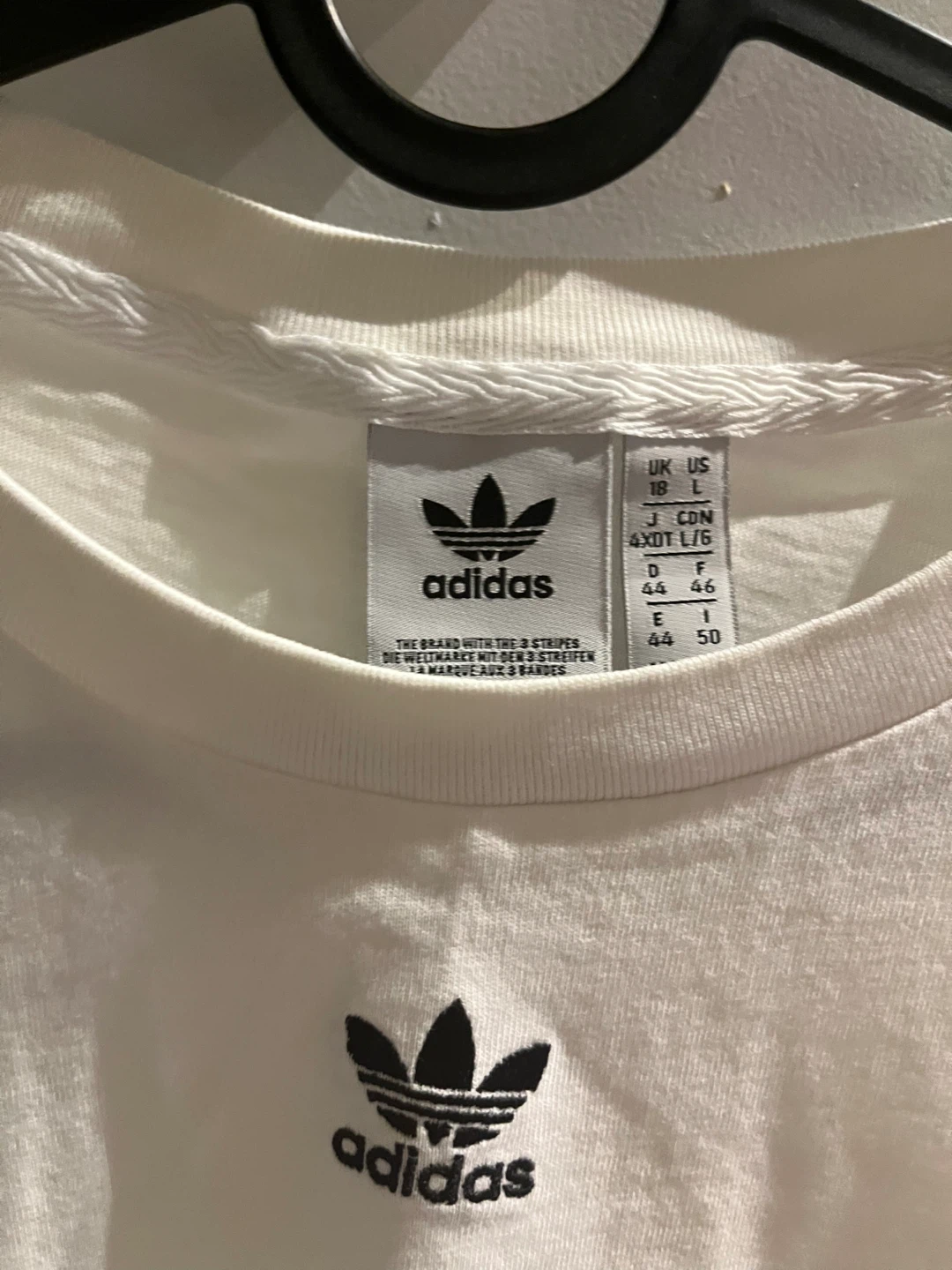 Adidas Cropped Shirt - Size L - photo 2