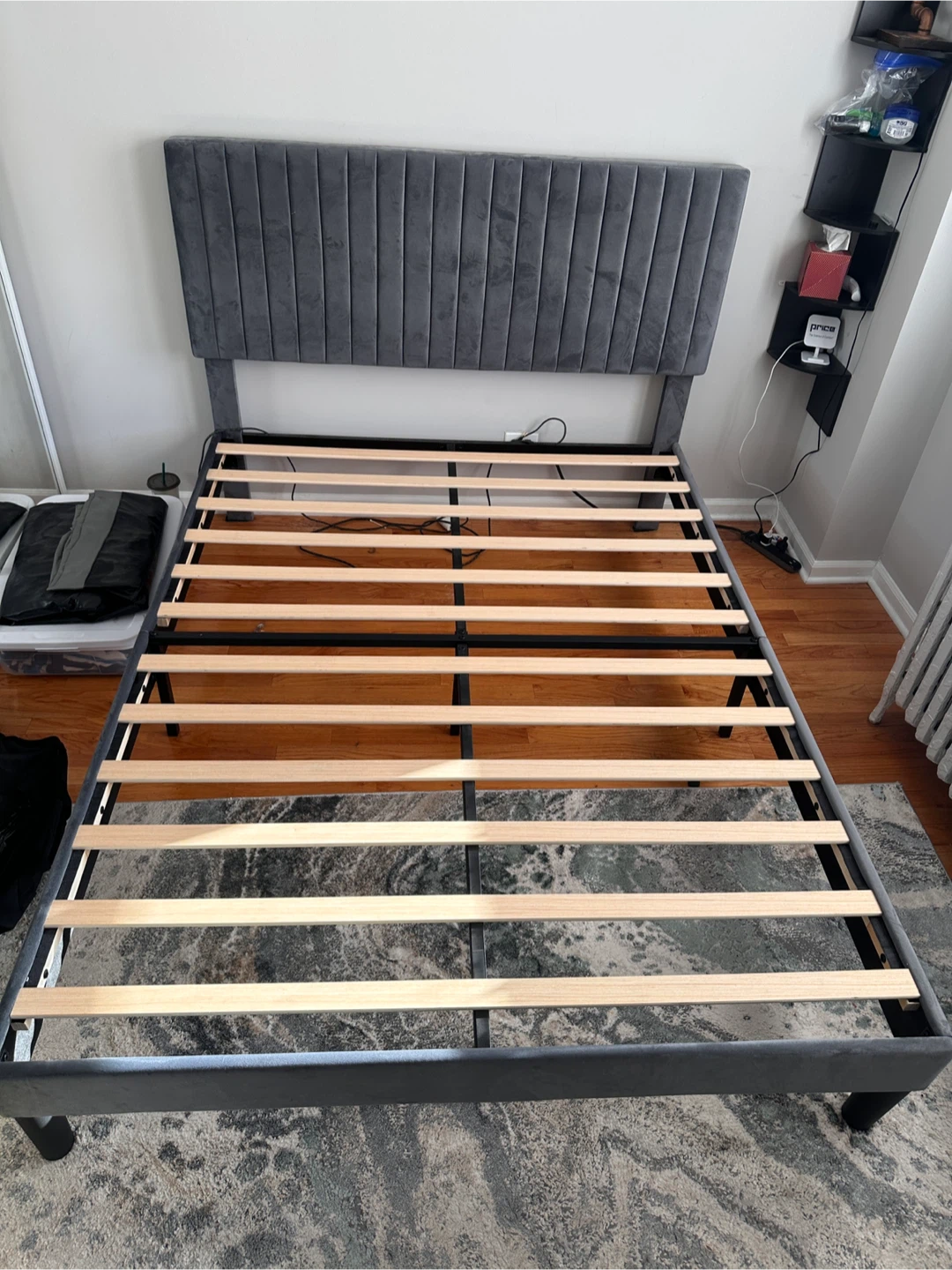 Queen Bed Frame w/ Headboard - photo 2
