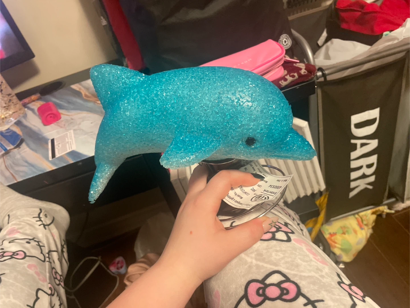 Blue Dolphin lamp
