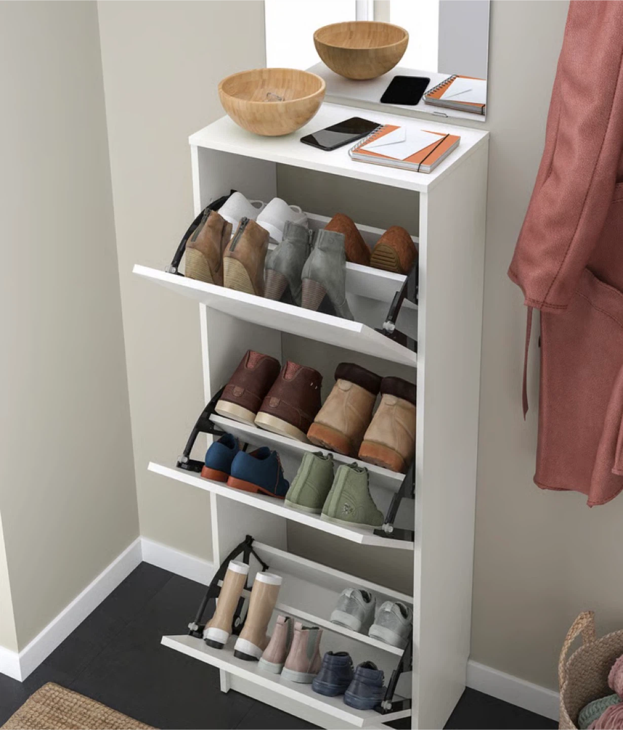 IKEA Bissa Shoe Cabinet