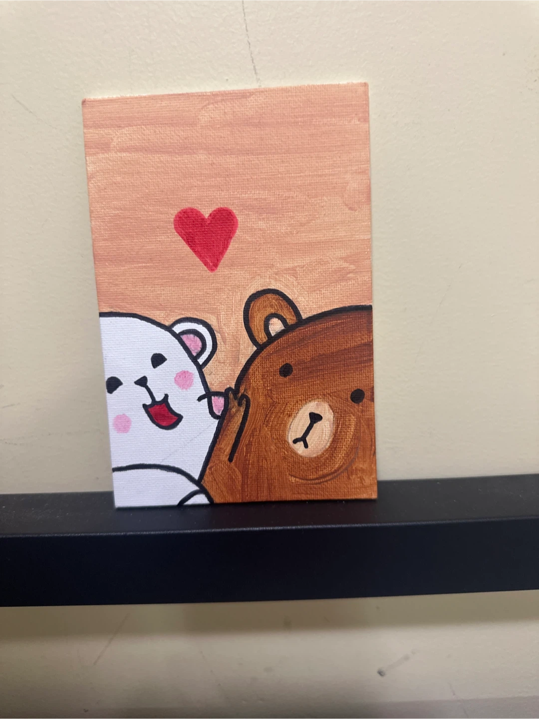 Hand-Painted Canvas Art - Valentine's Theme - photo 2