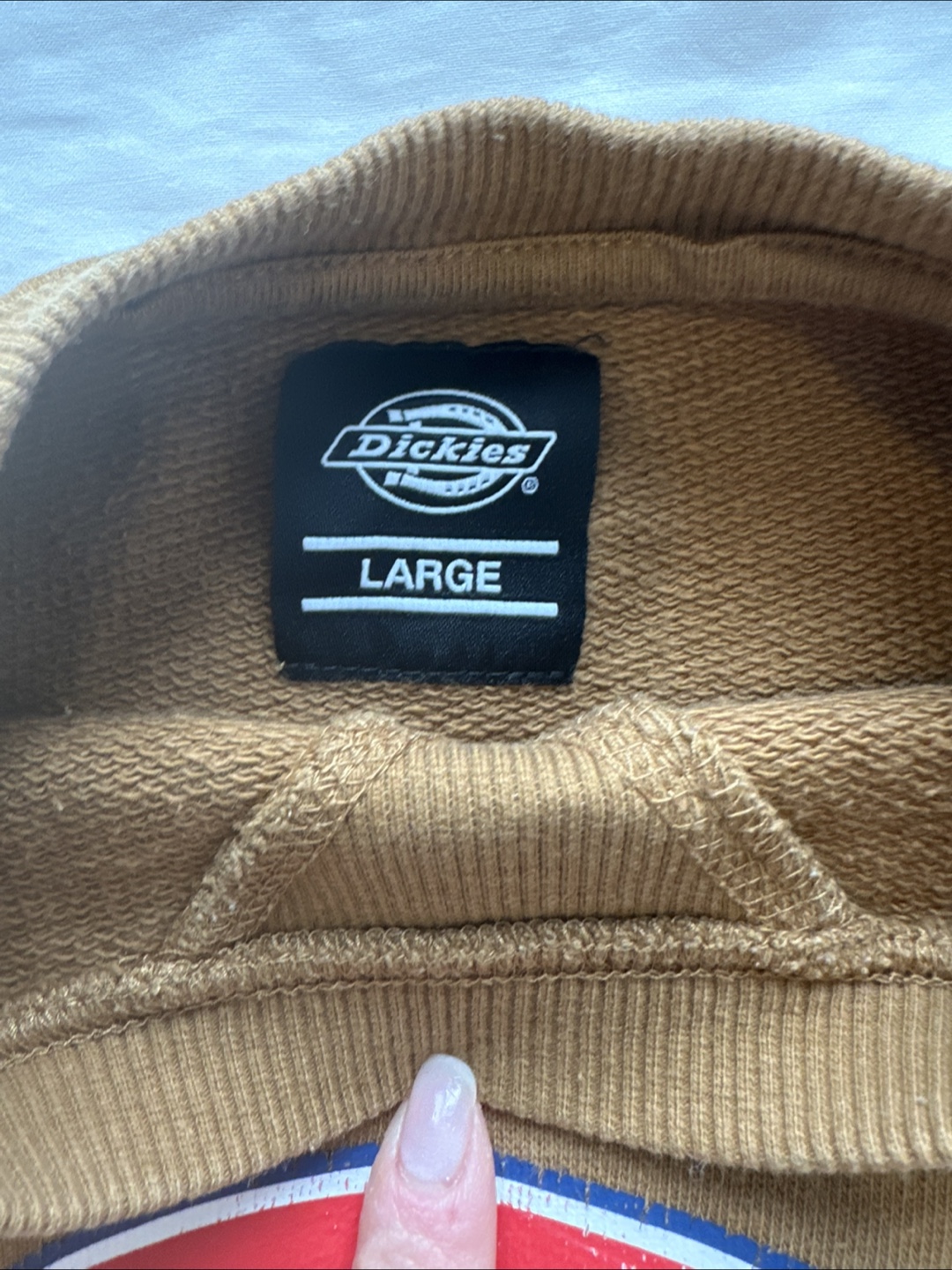 Dickies Brown Crewneck Sweatshirt - Large - photo 4