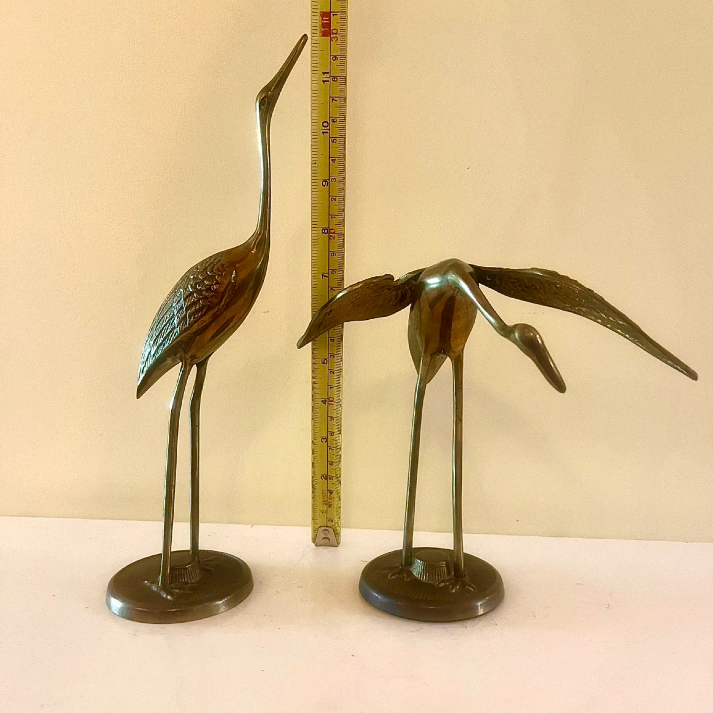 2 MCM Brass Cranes - photo 5