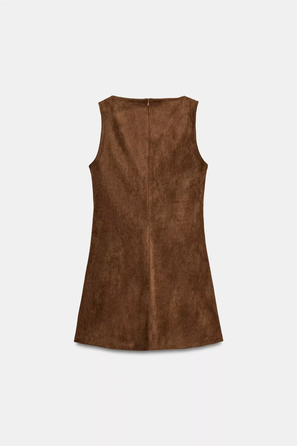 Brown Sleeveless Mini Dress - Size M - New with tags 🏷️ - photo 5