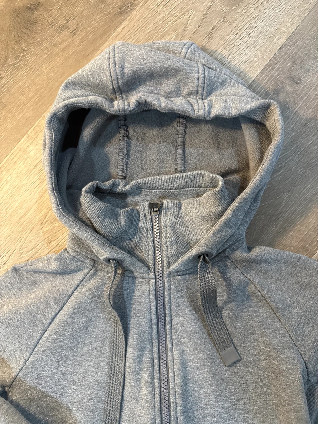 Athleta Gray Zip-Up Hoodie XXS - photo 3