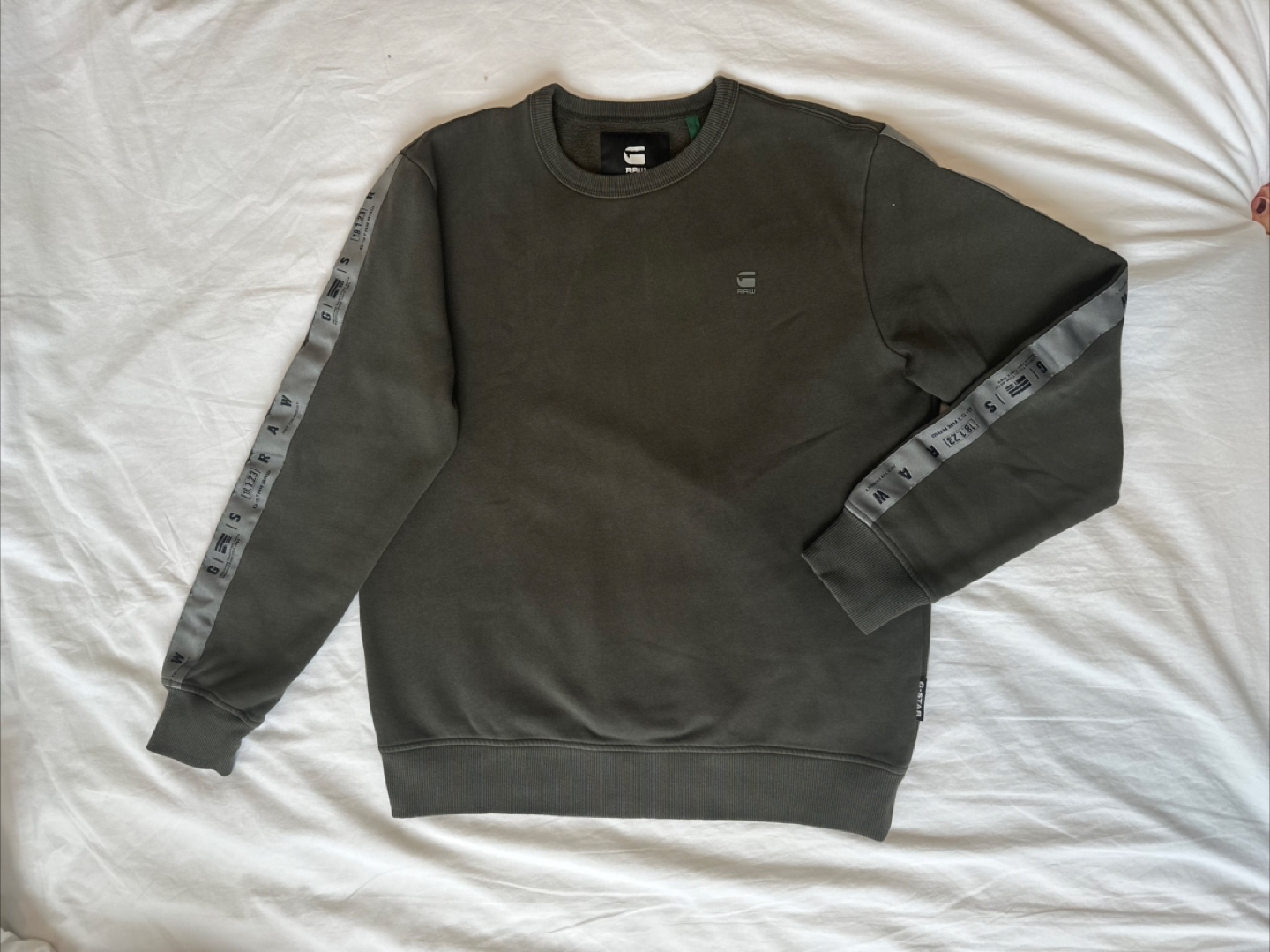 G-Star Raw Crewneck Sweatshirt - Green - Size L