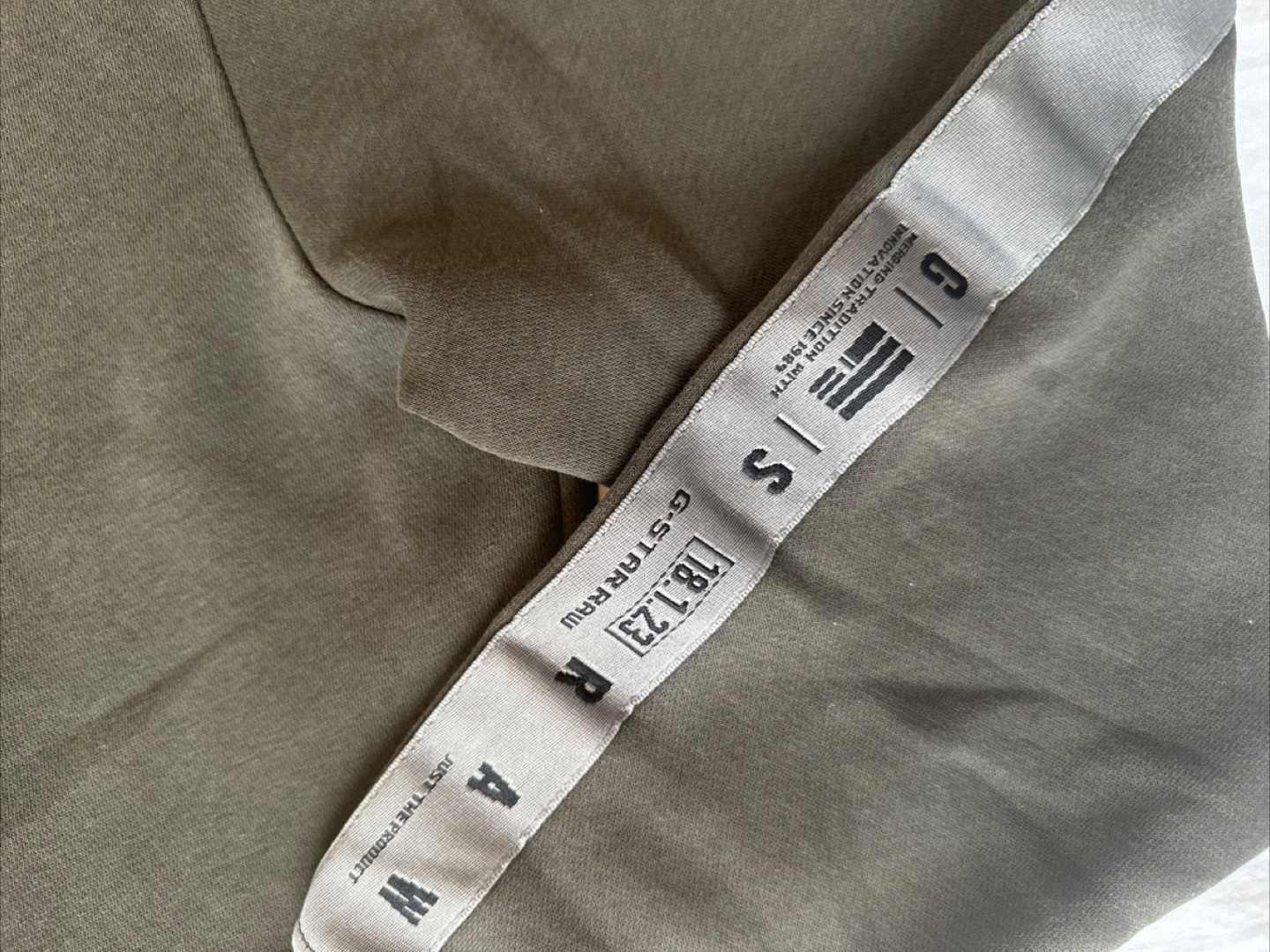 G-Star Raw Crewneck Sweatshirt - Green - Size L - photo 2
