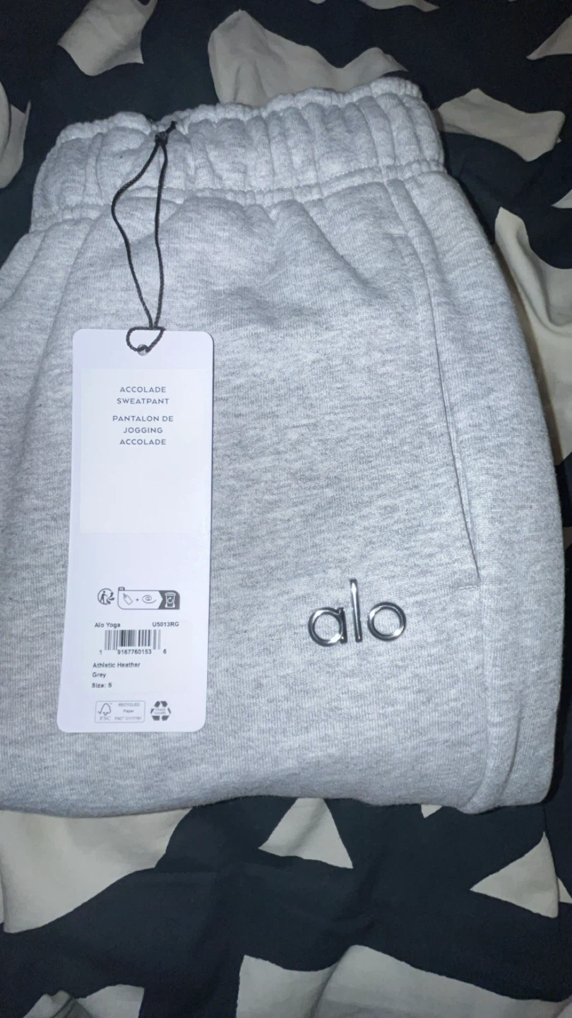 Alo Accolade Pants Heather Grey Small - photo 5