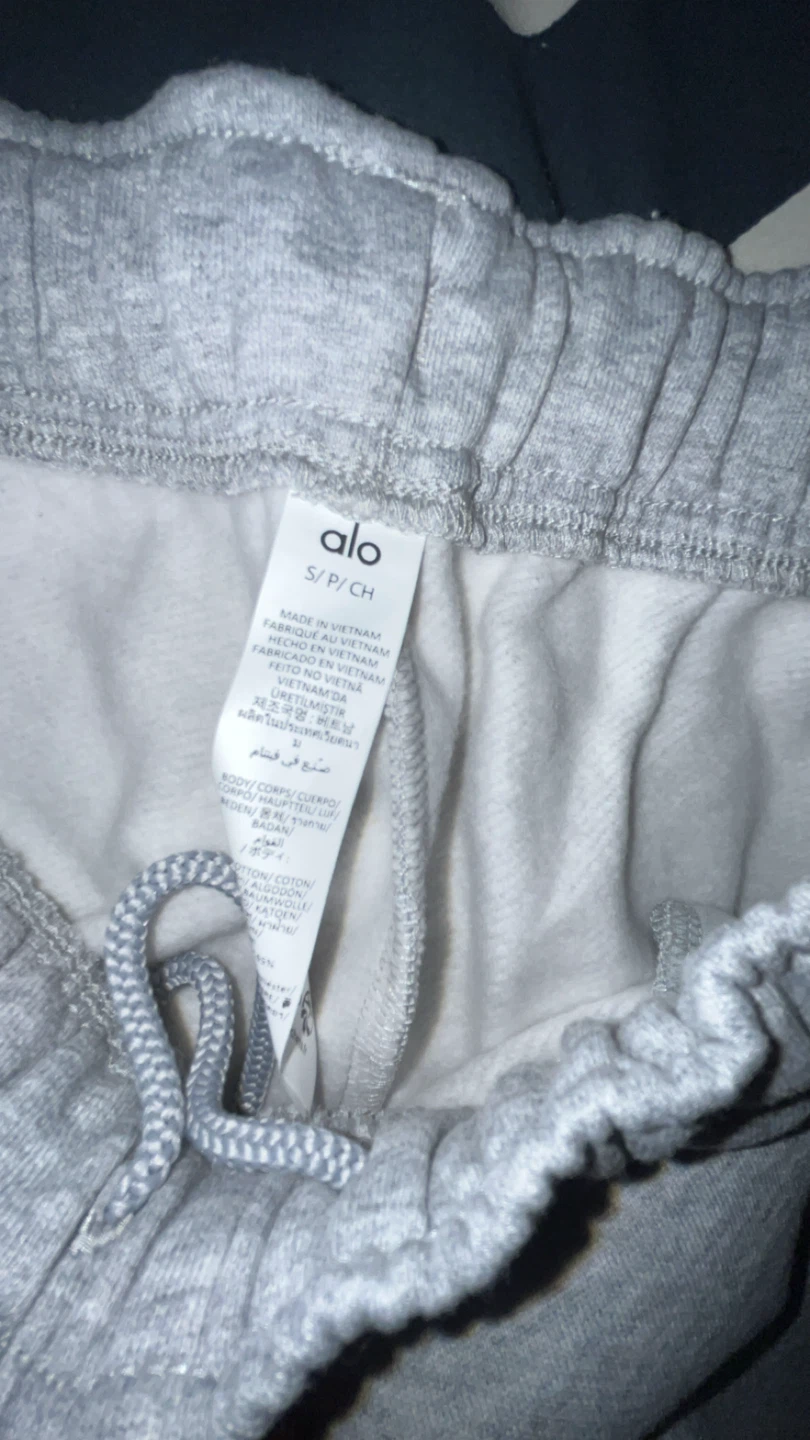 Alo Accolade Pants Heather Grey Small - photo 3