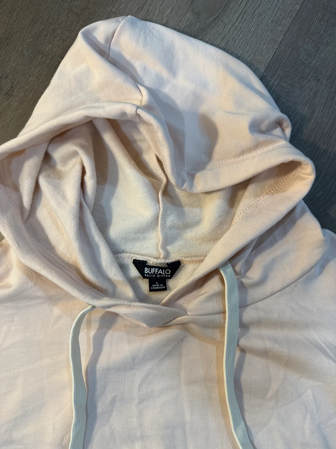 Buffalo David Bitton Peach  Hoodie Size L - photo 3