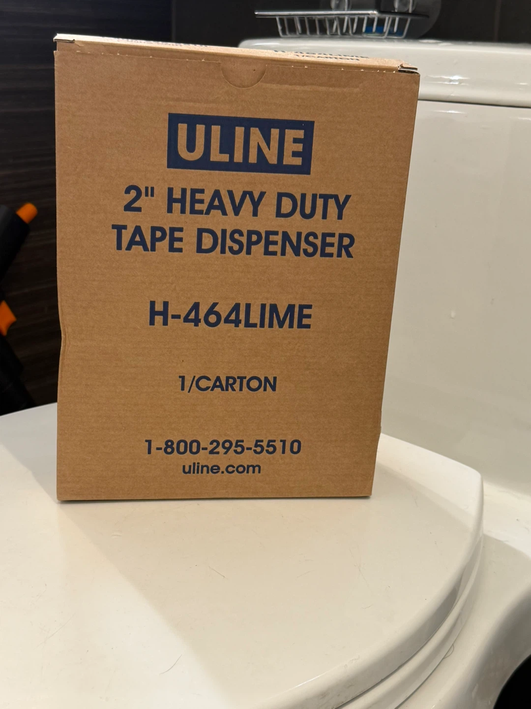 Uline 2" Heavy Duty Tape Dispenser H-464LIME